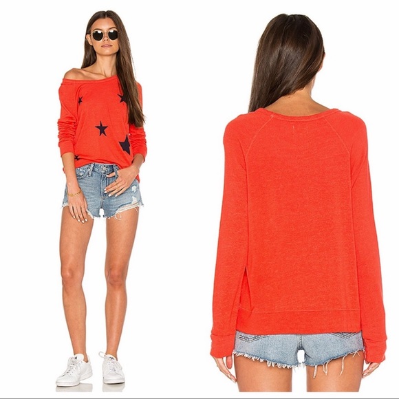 Sundry Revolve Oversized Star Sweatshirt Top XL - Picture 9 of 10